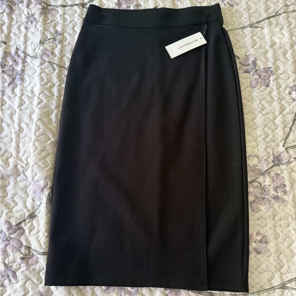 Liz Claiborne Black Pencil Skirt